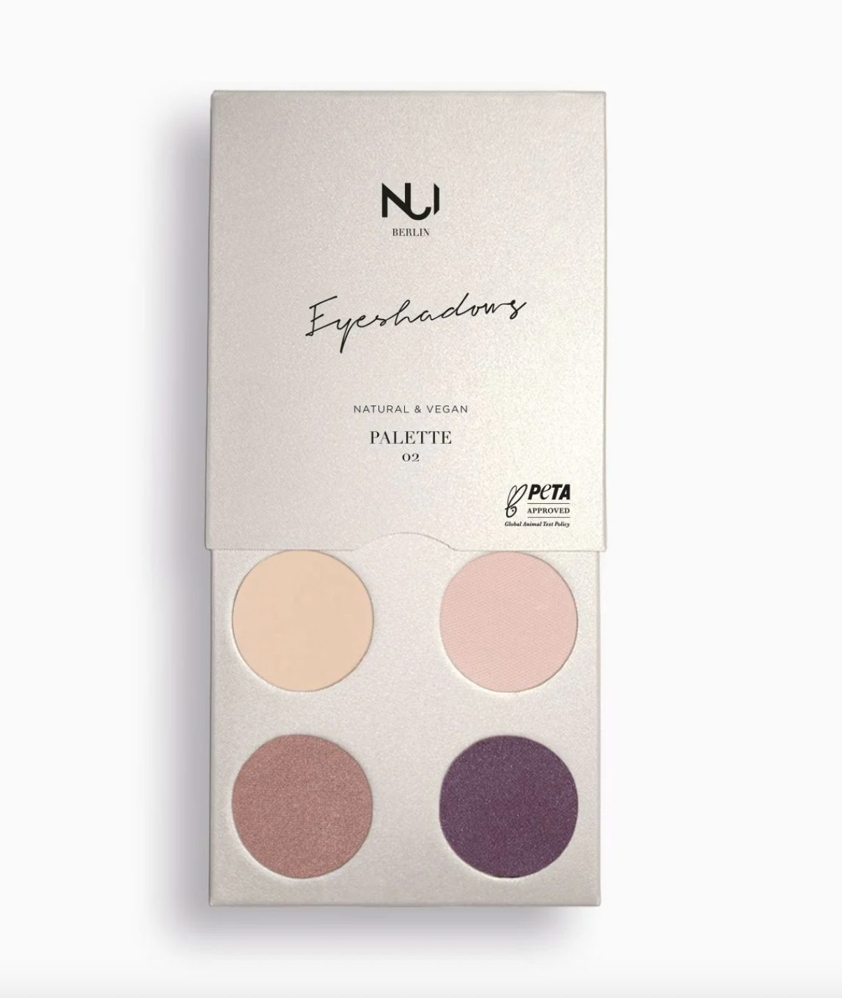 3 NUI Eyeshadowpaletten + Pititi Cream Blush Tester