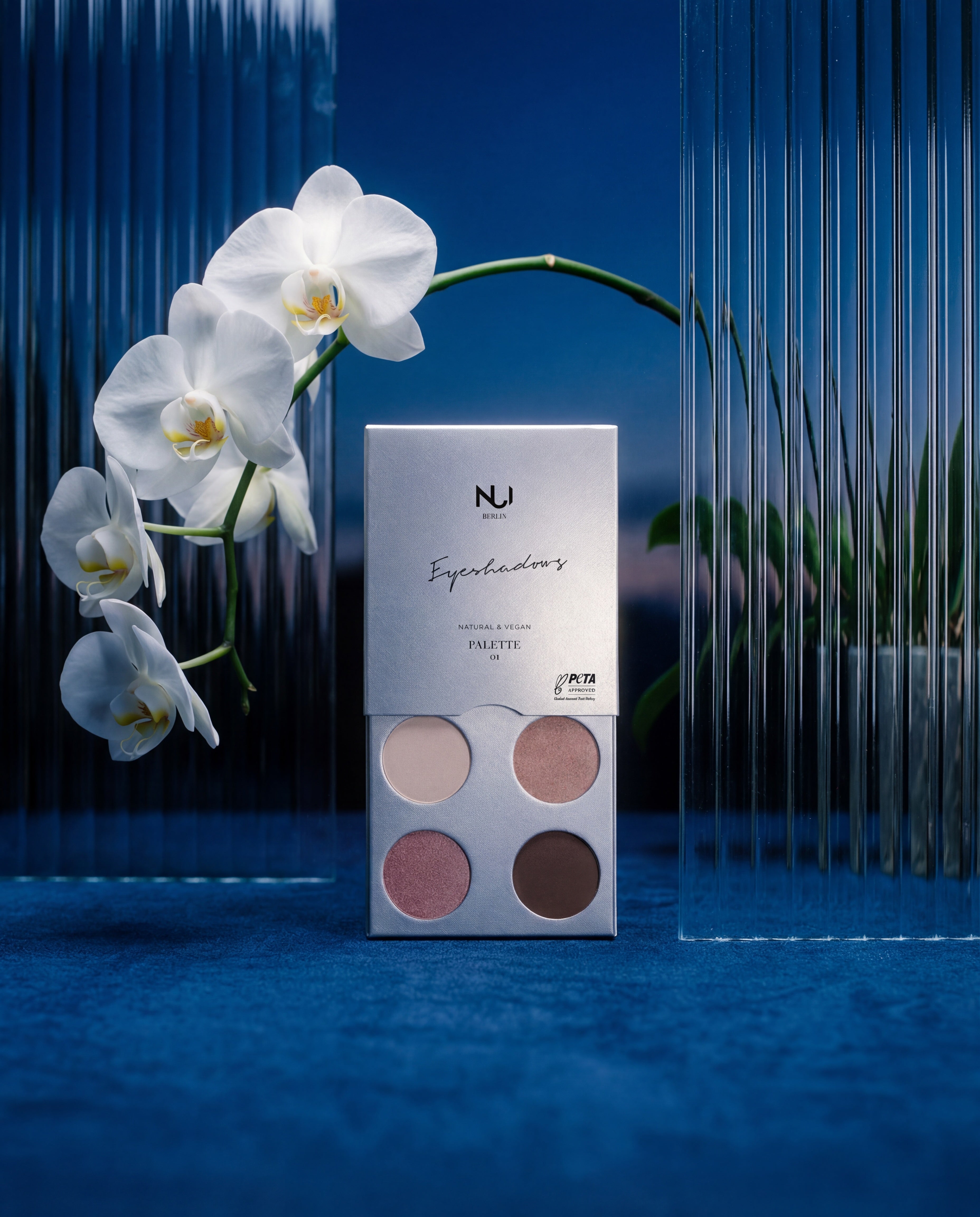 Natural and Vegan Eyeshadow Palette 01