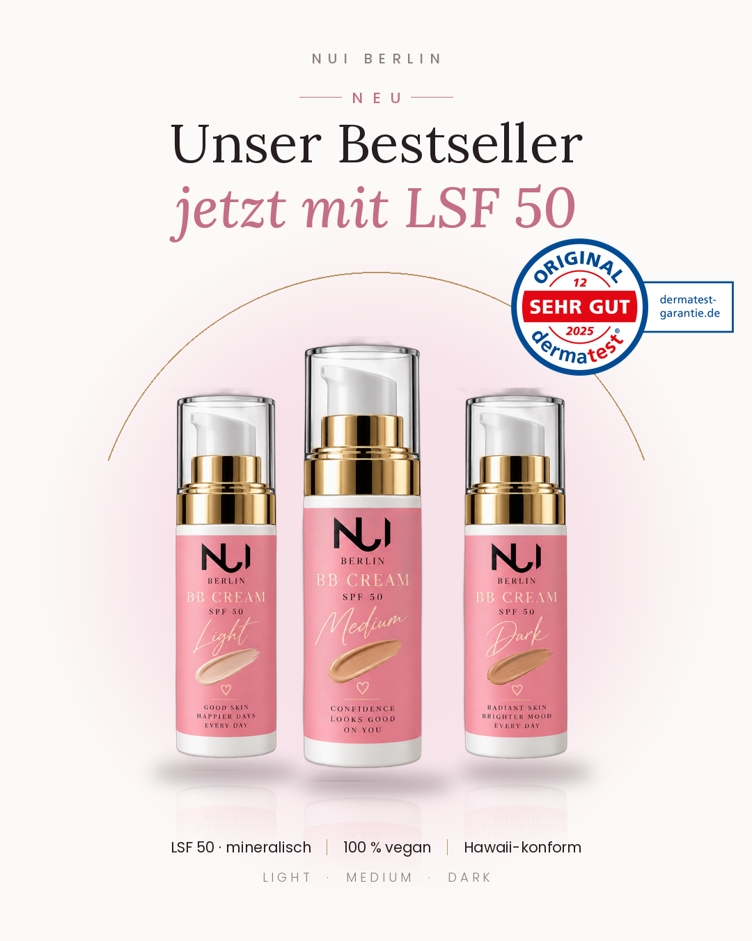 NUI BB Cream SPF 50
