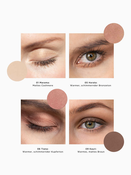 Natural and Vegan Eyeshadow Palette 01