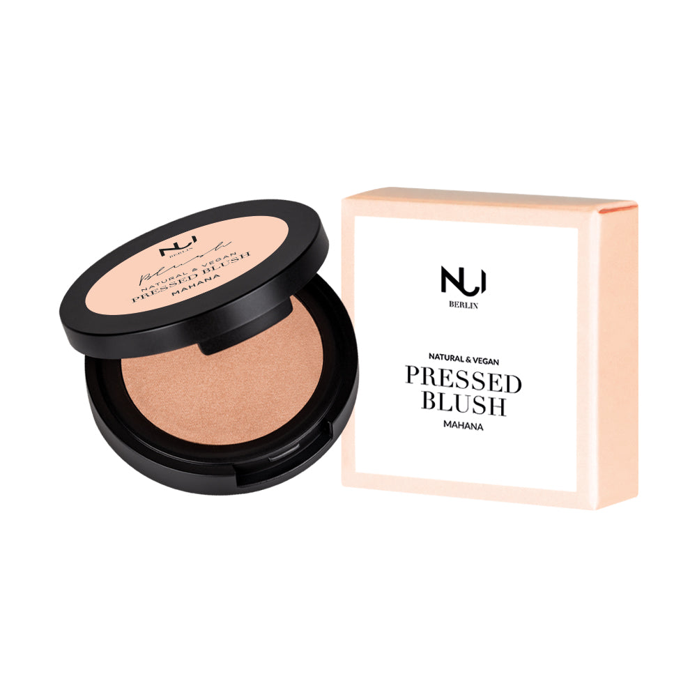 nachhaltige natürliche vegane Rouge Naturkosmetik Pressed Blush warmer Bronzeton