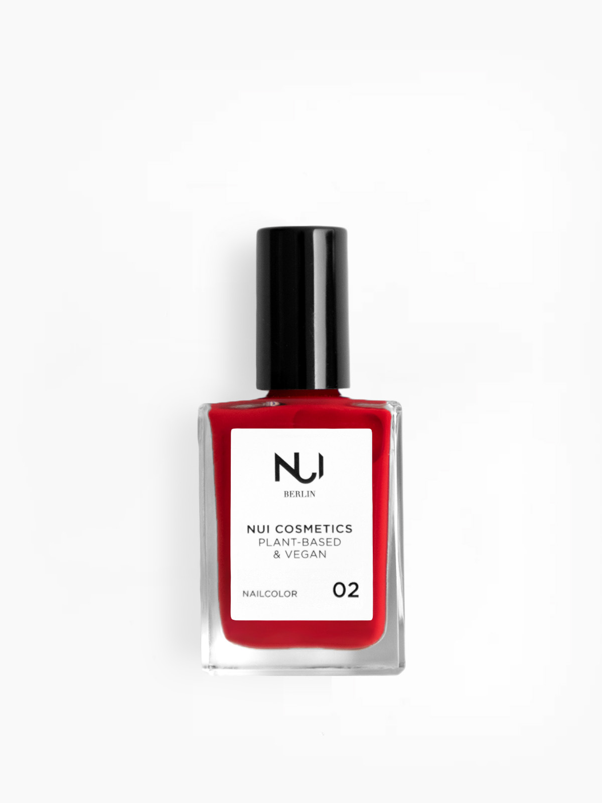 Plant-based & Vegan Nailcolor - 02 RED