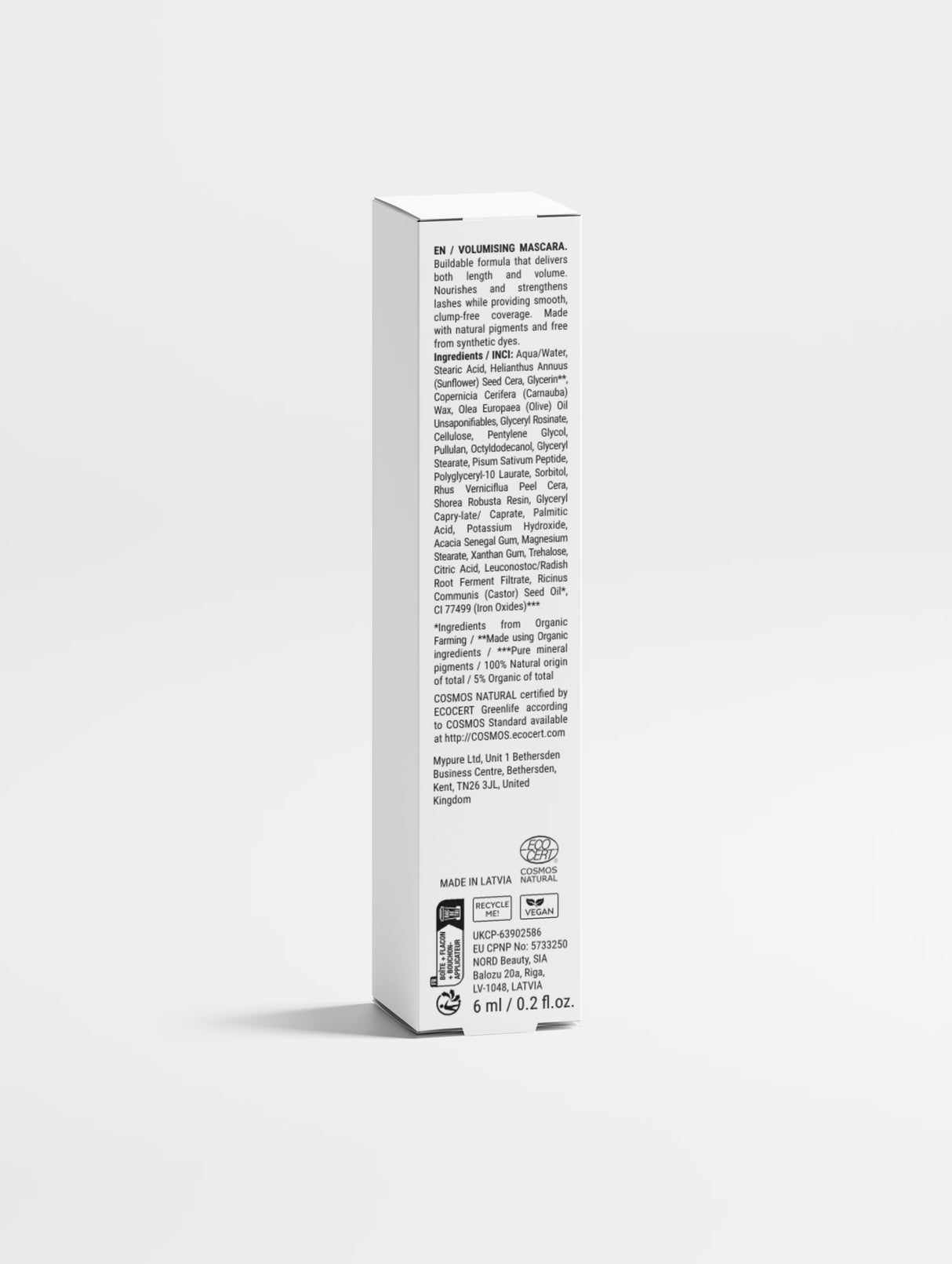 Lengthening & Volumising Mascara