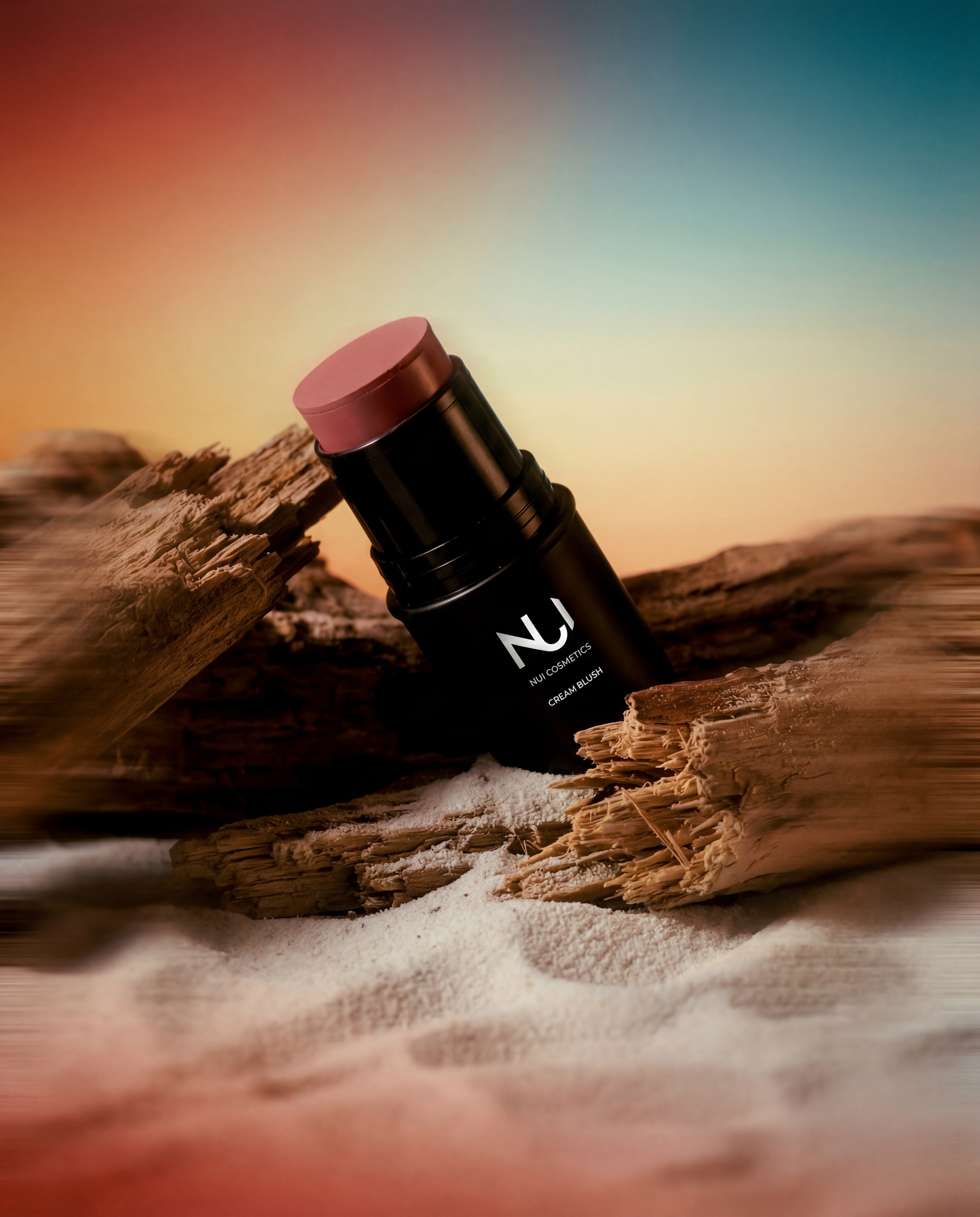 NATURAL CREAM BLUSH DESERT RED