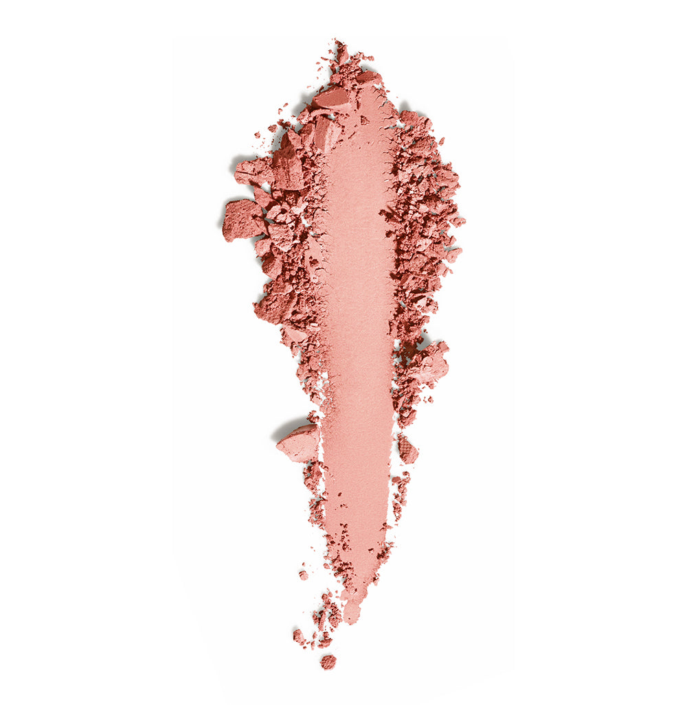 natürliche vegane Rouge Naturkosmetik Pressed Blush swatch gesättigtes rosé